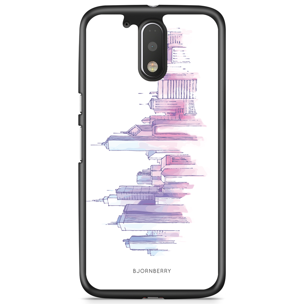 Moto G4/G4 Plus Case - Watercolor Skyline