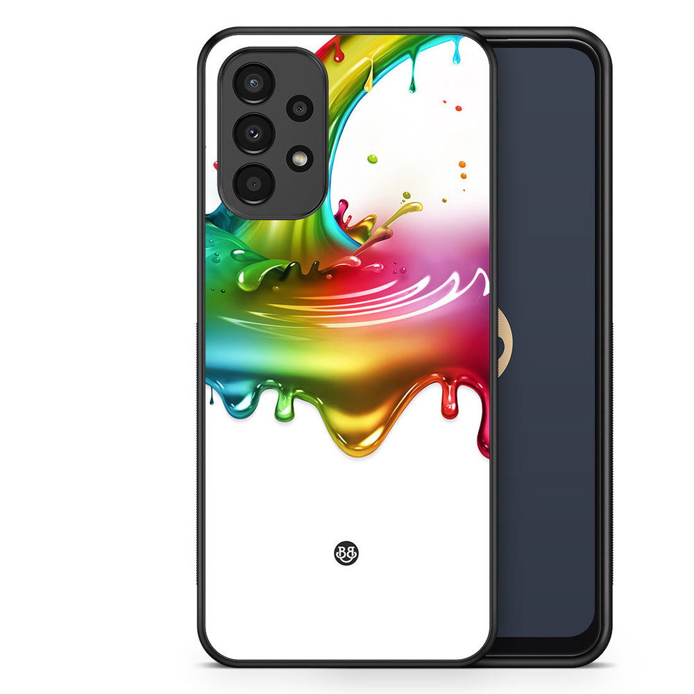 Samsung Galaxy A13 Case - Rainbow Splash