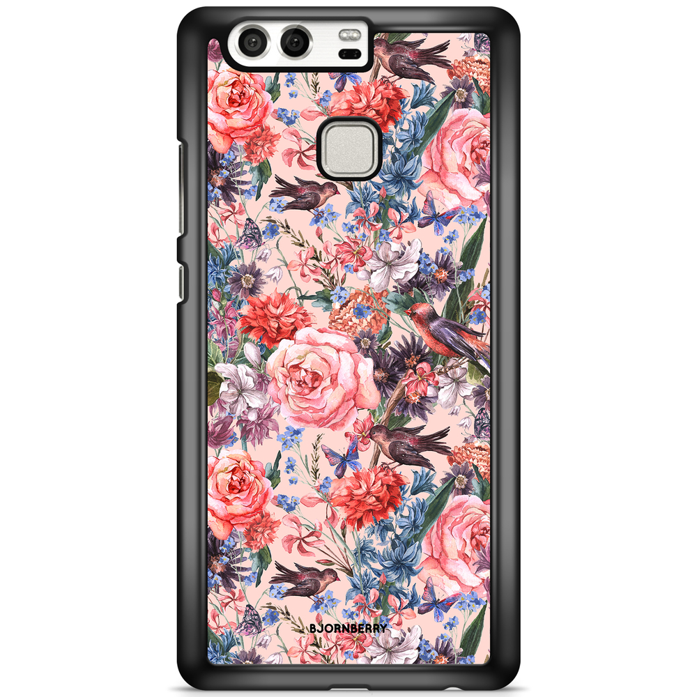 Huawei P9 Plus Case - Birds & Flowers