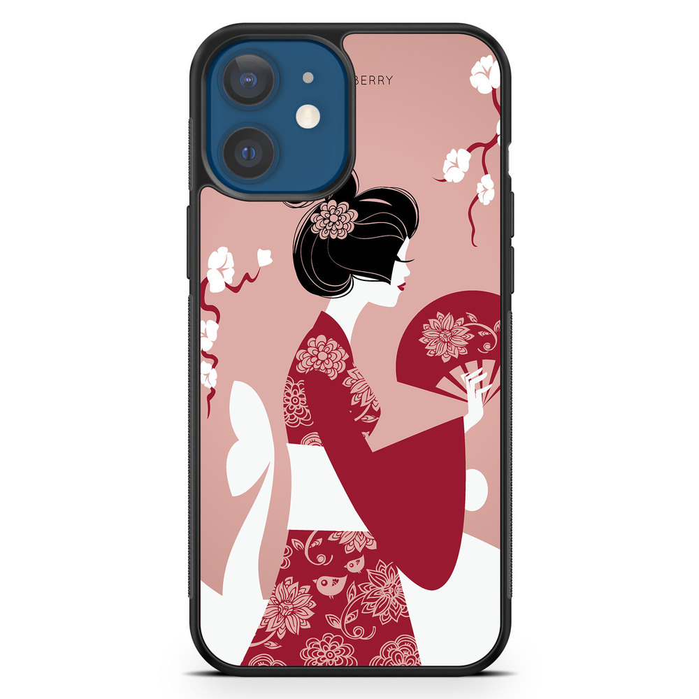 iPhone 12 Mini Case - Japan Woman