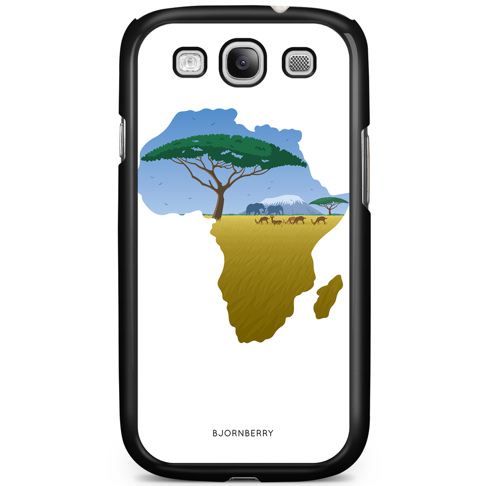 Samsung Galaxy S3 Mini Case - Africa White