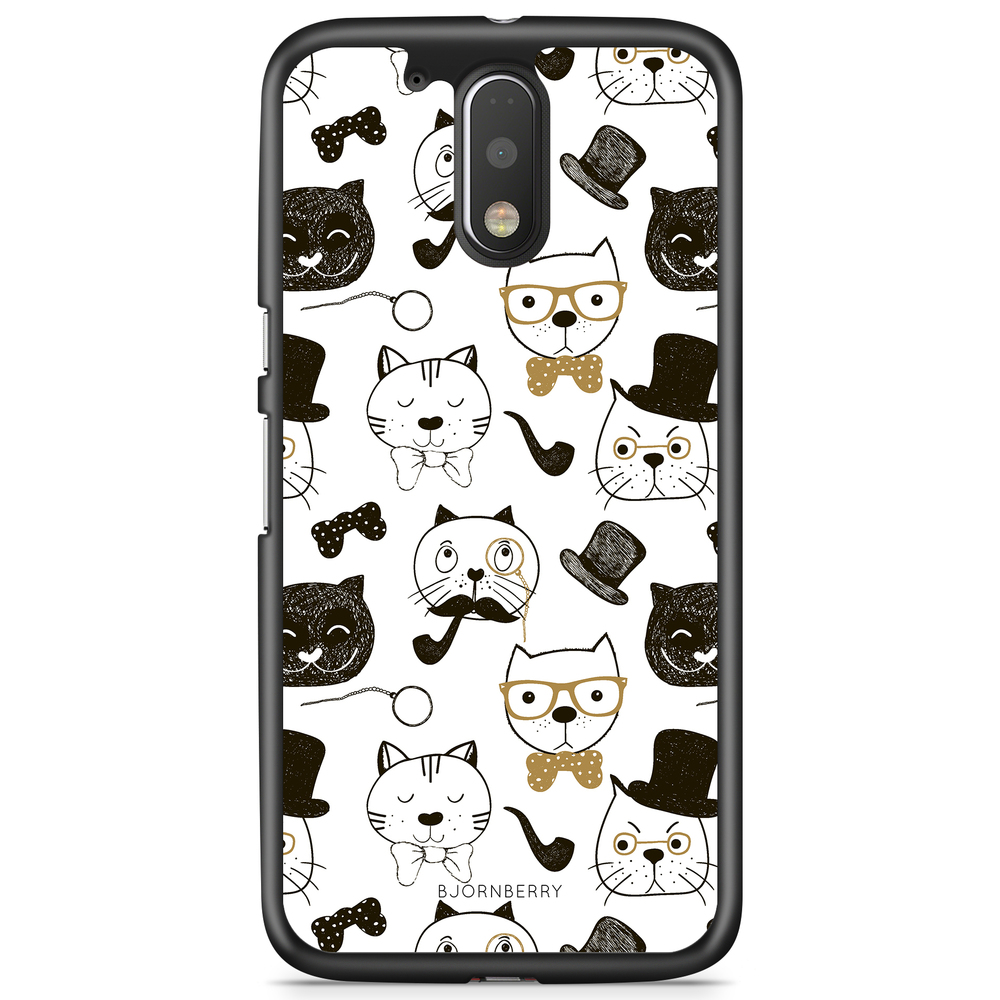 Moto G4/G4 Plus Case - Cartoon Cats