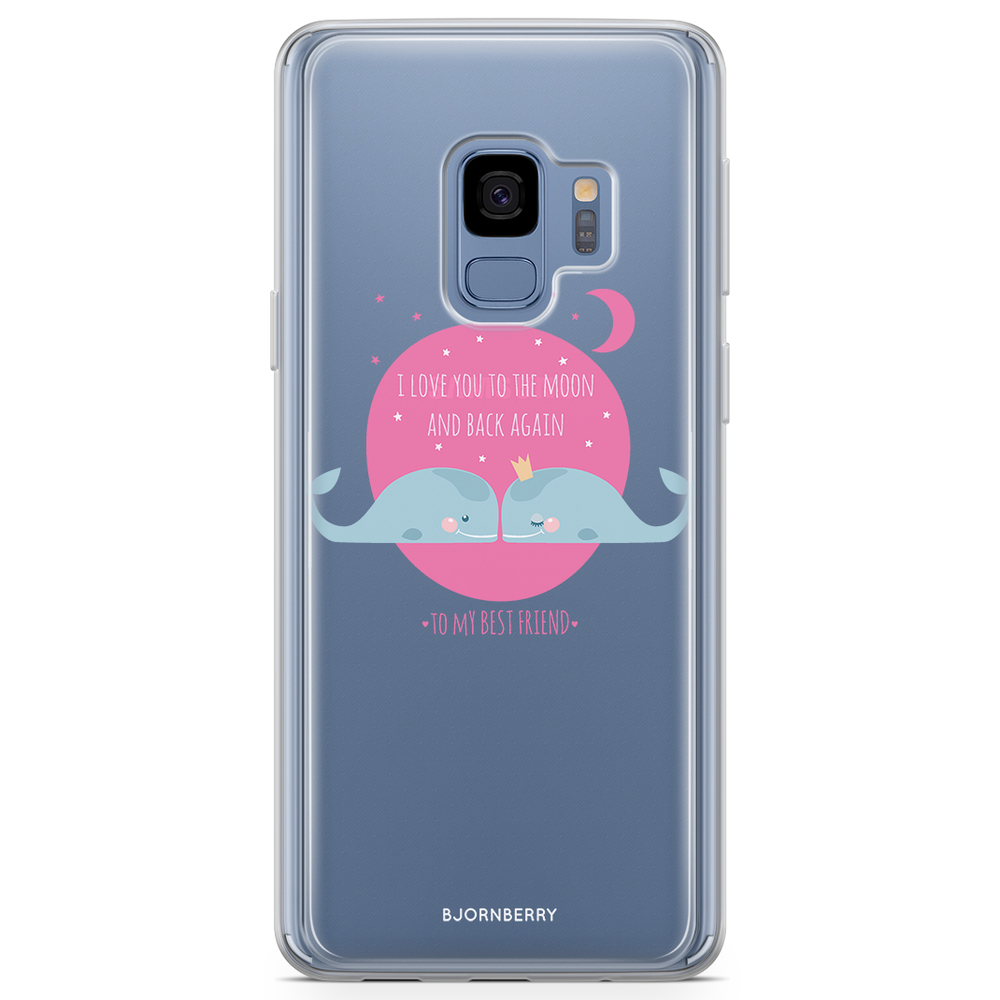 Samsung Galaxy S9 Fashion Skal - Love You To The Moon