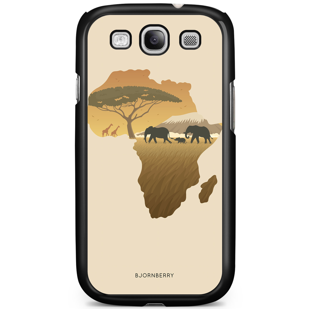 Samsung Galaxy S3 Mini Case - Africa Brown