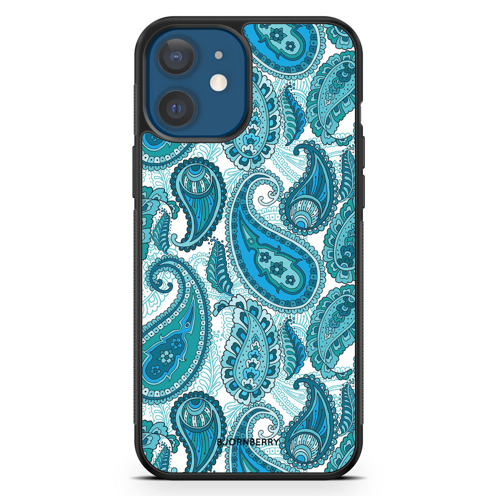 iPhone 12 Mini Case - Blue Paisley