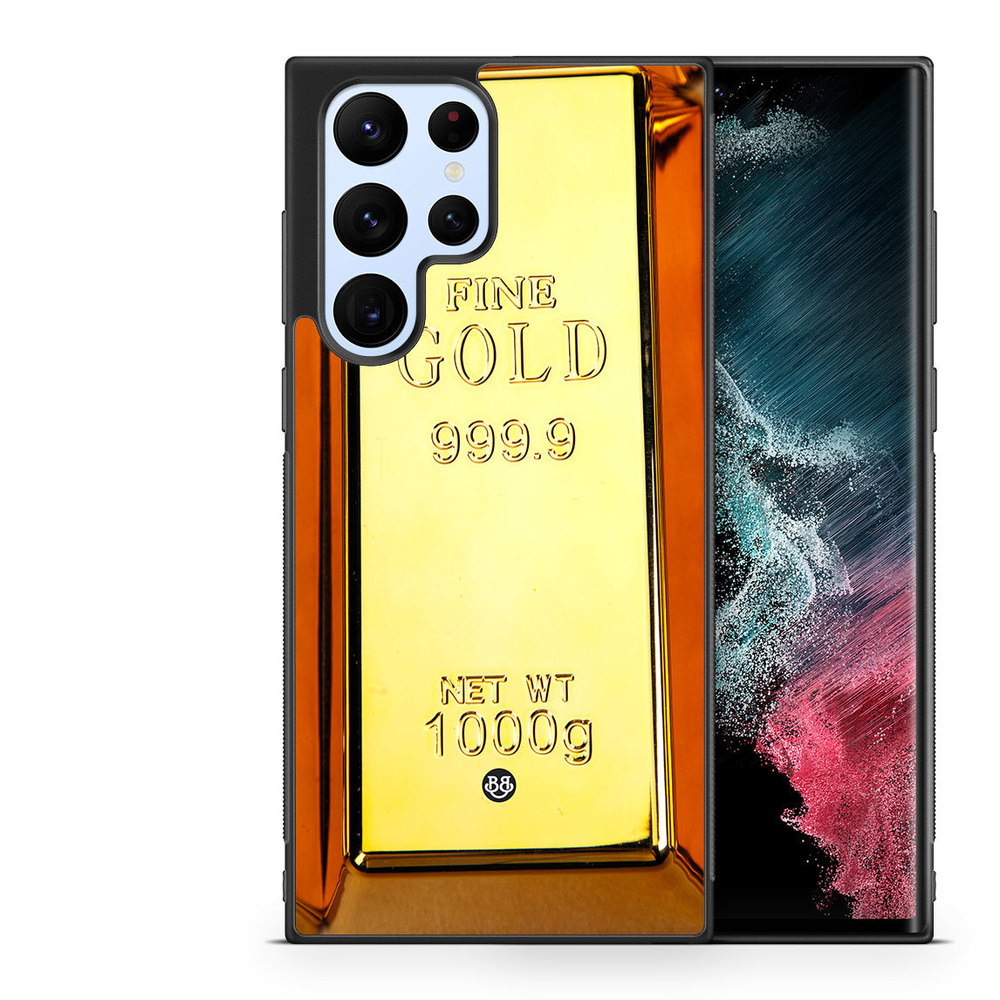 Samsung Galaxy S22 Ultra 5G Case - Gold brick