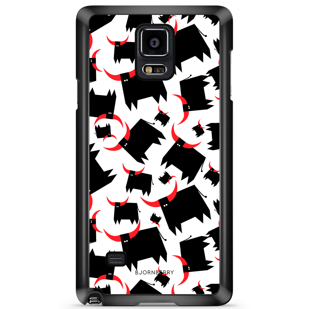 Samsung Galaxy Note 4 Case - Bull Red Horns