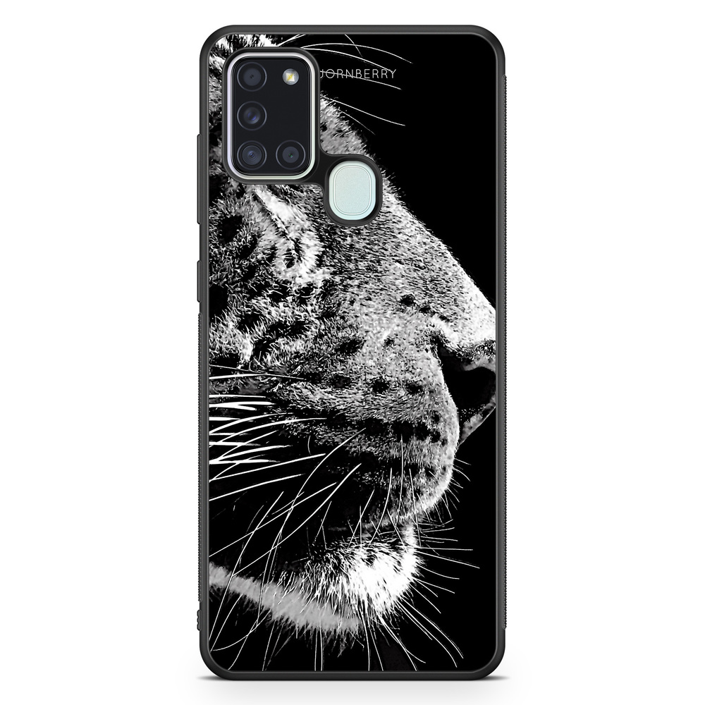 Samsung Galaxy A21s Case - Leopard Face