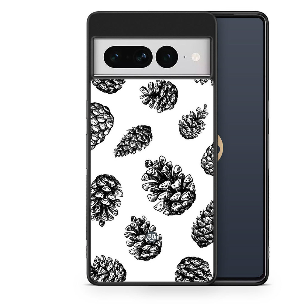 Google Pixel 7 Pro Case - Pine Cone Pattern