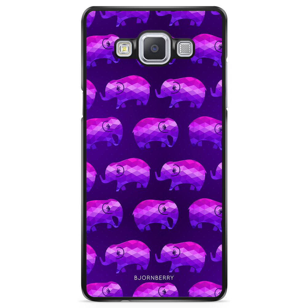 Samsung Galaxy A5 (2015) Case - Purple Elephant