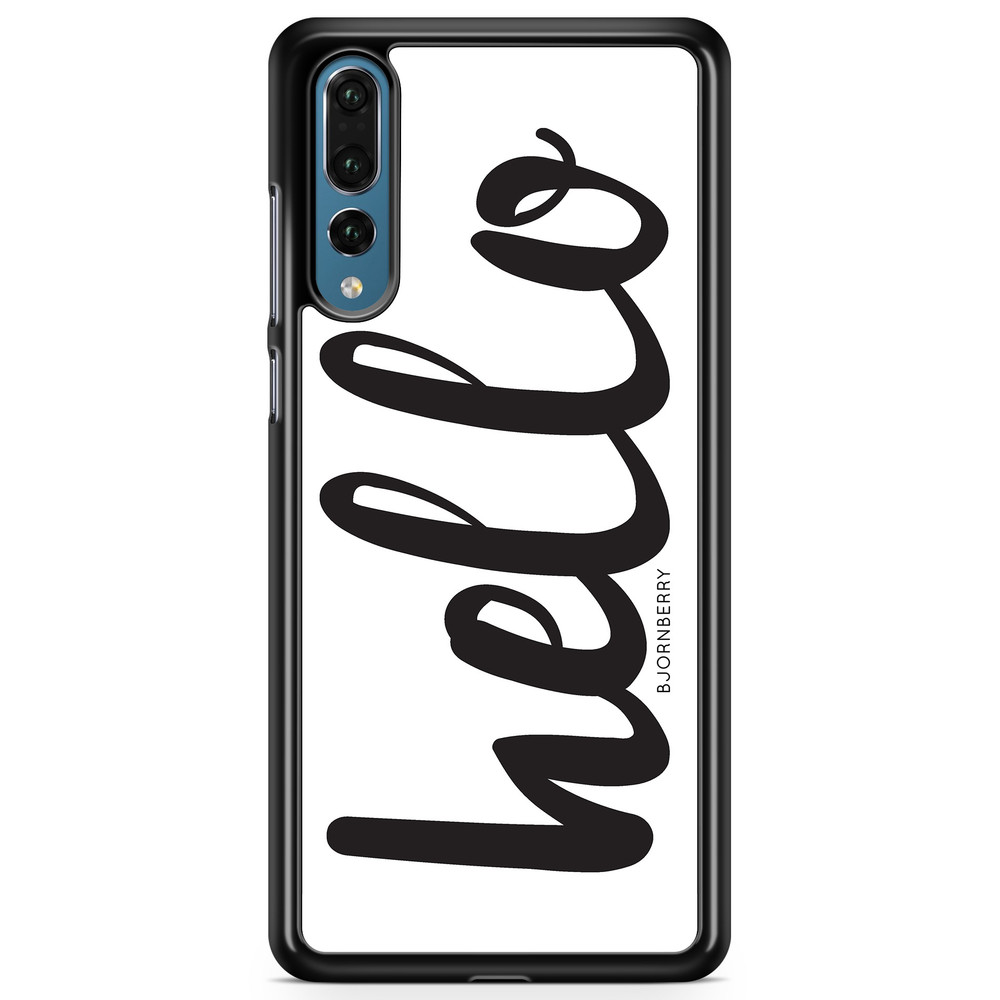 Huawei P20 Pro Case - Hello Black