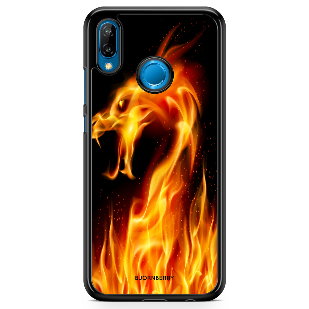 Huawei P20 Lite Case - Flames Dragon