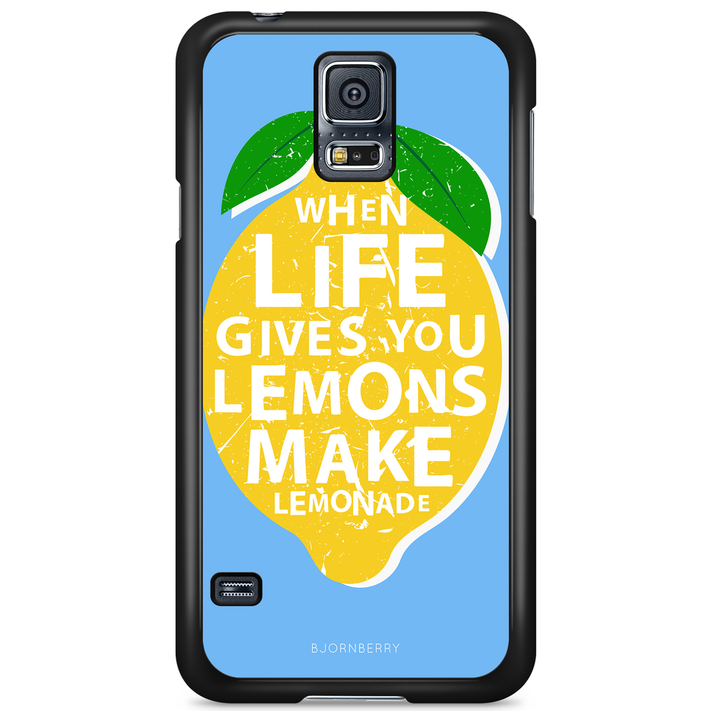 Samsung Galaxy S5/S5 NEO Case - Lemon Quote
