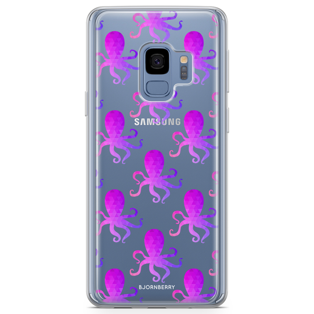 Samsung Galaxy S9 Fashion Case - Octopus Pattern