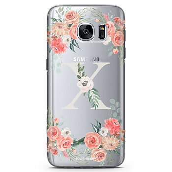 Samsung Galaxy S6 Edge TPU Case - Monogram X
