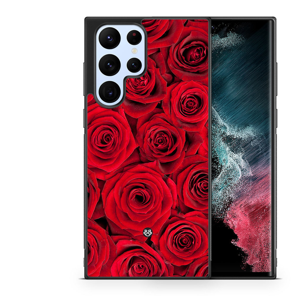 Samsung Galaxy S22 Ultra 5G Case - Red Roses