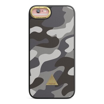 Naive iPhone 6/6s Skal - Grey Camo