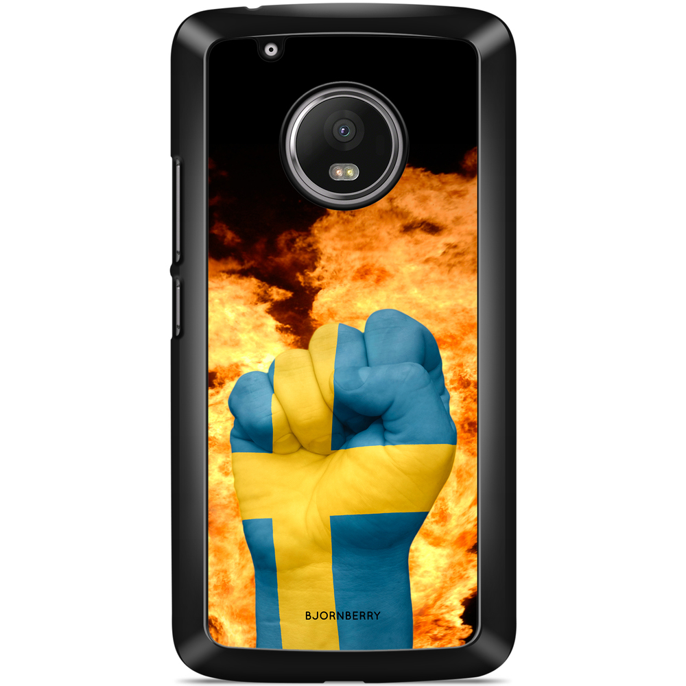 Moto G5 Plus Case - Sweden Hand
