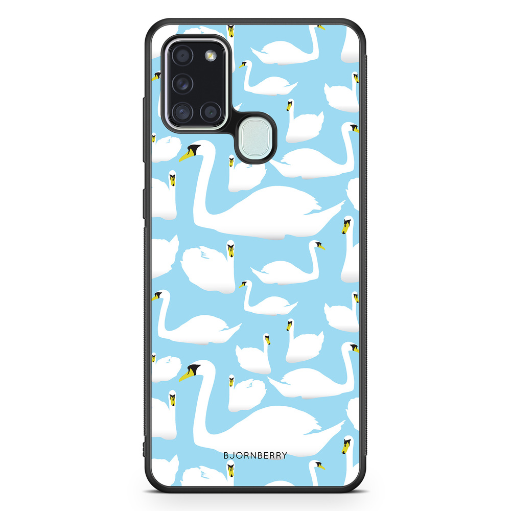 Samsung Galaxy A21s Case - Swan