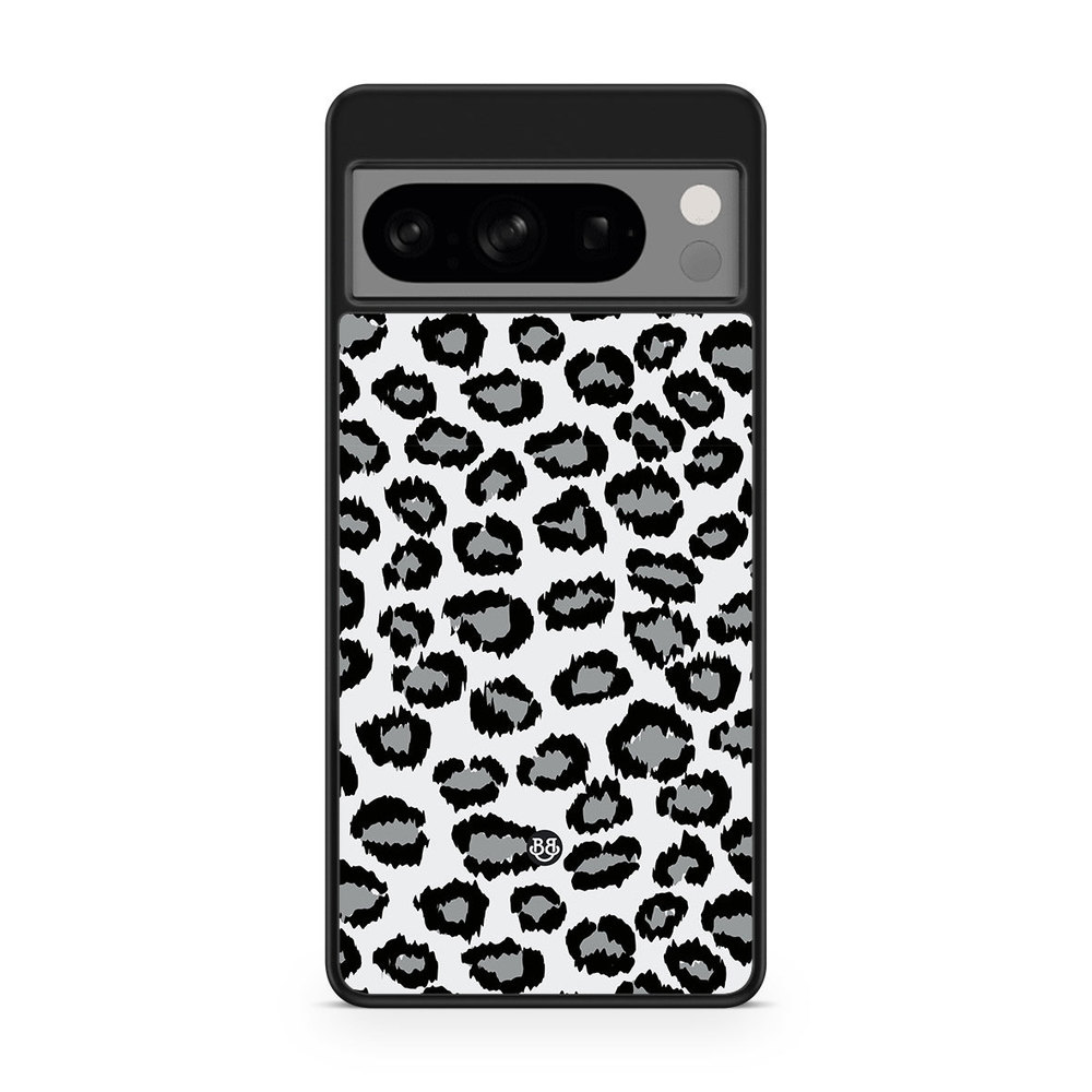 Google Pixel 8 Pro Case - Gray Leopard
