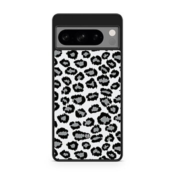 Google Pixel 8 Pro Case - Gray Leopard