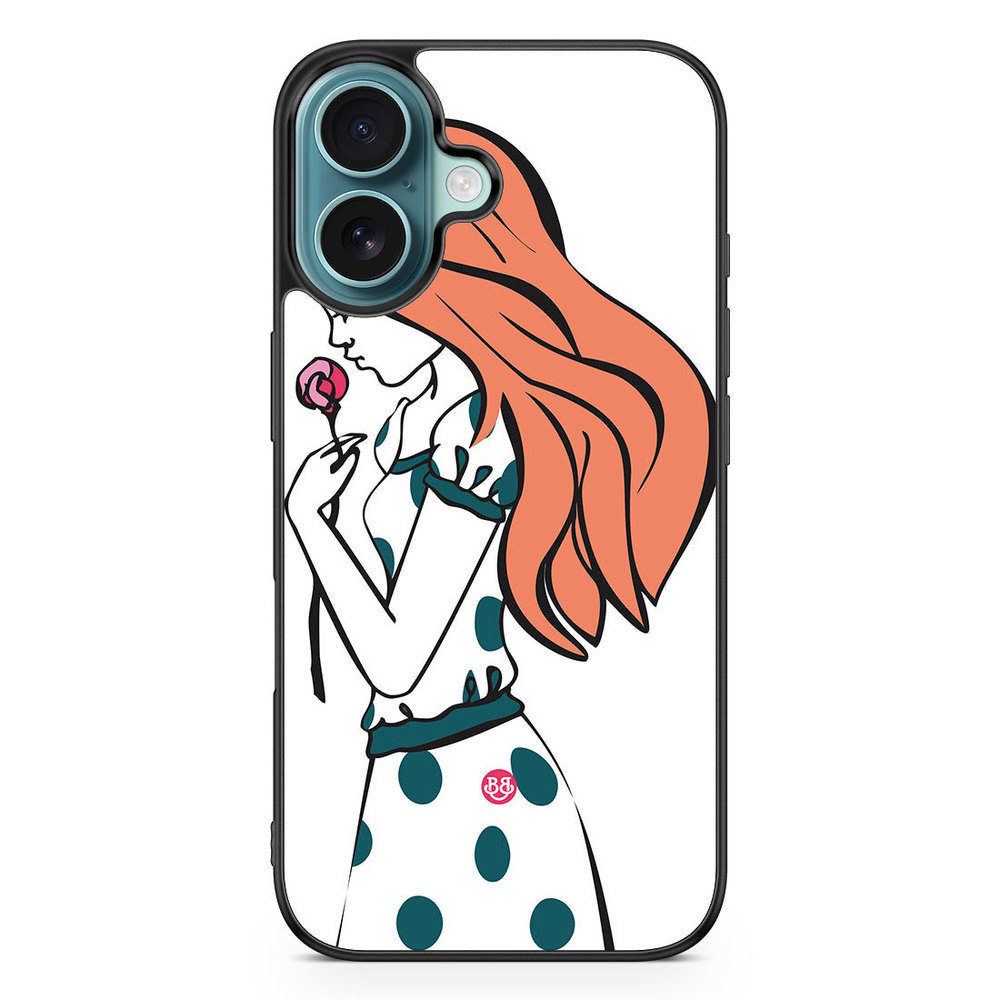 iPhone 16 Case - Girl Rose