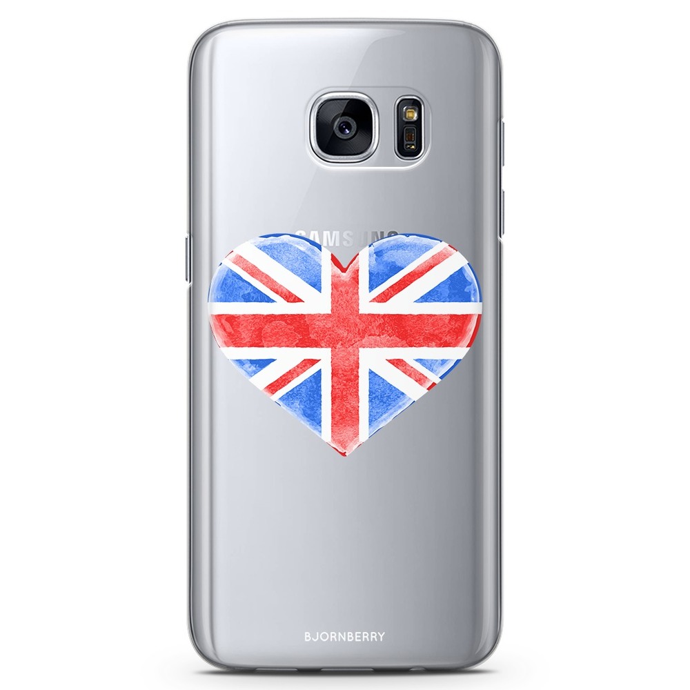 Samsung Galaxy S7 TPU Case - UK Heart