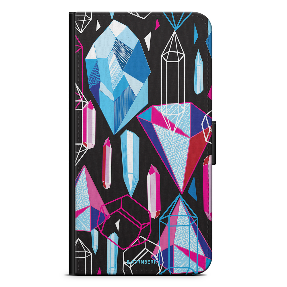 Samsung Galaxy S4 Mini Plånboksfodral - Diamantmönster | Mobilskal & Mobilfodral BJORNBERRY
