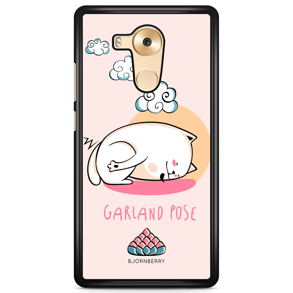 Huawei Mate 9 Pro Case - Yoga Cat Garland