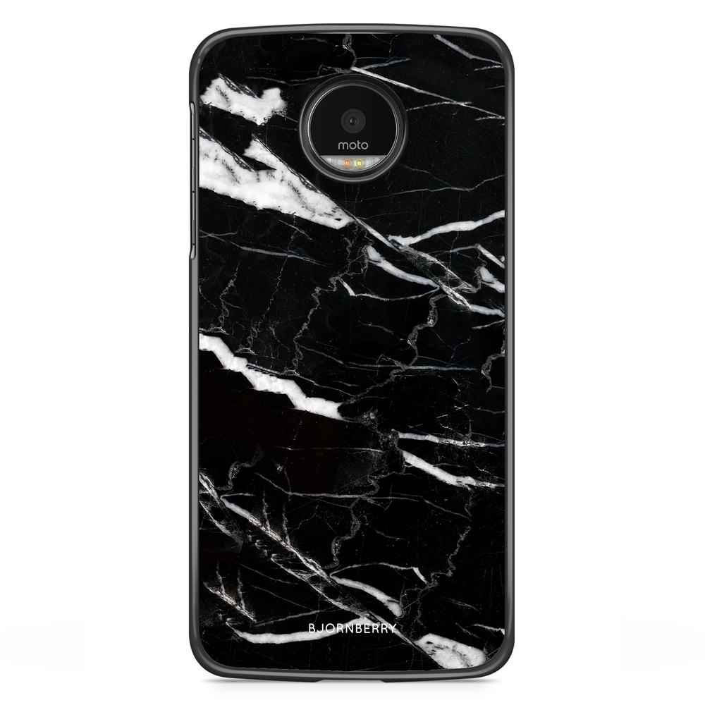 Motorola Moto G5S Plus Case - Black Marble