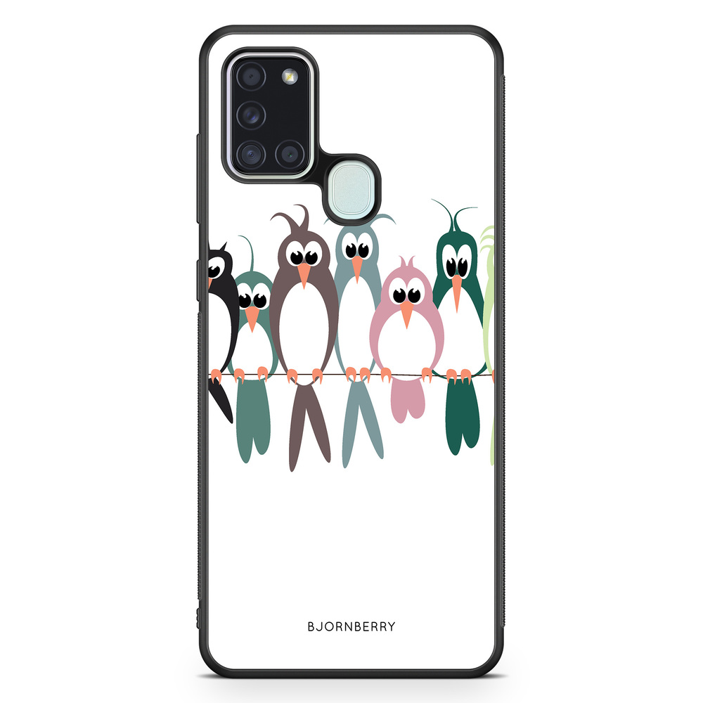 Samsung Galaxy A21s Case - Birds on a string