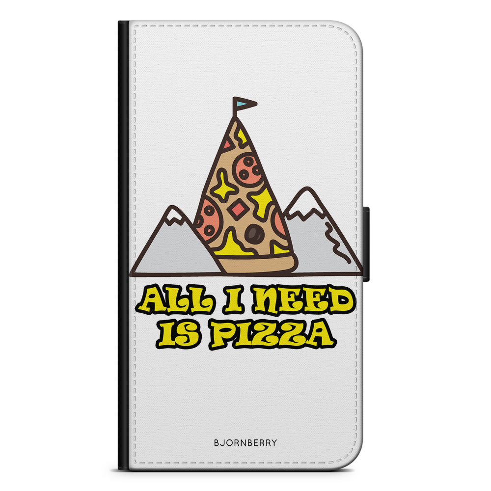 Samsung Galaxy Note 3 Wallet Case - All i need is pizza