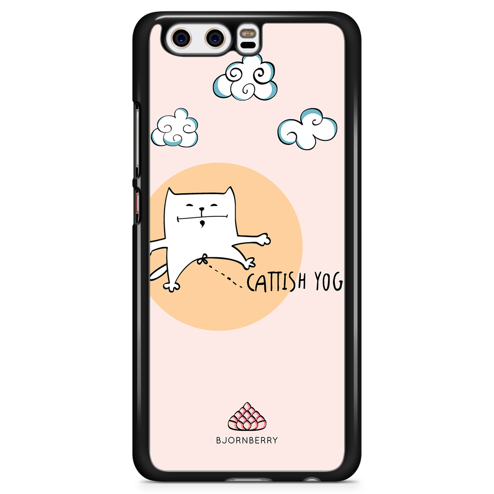 Huawei P10 Plus Case - Cattish Yoga