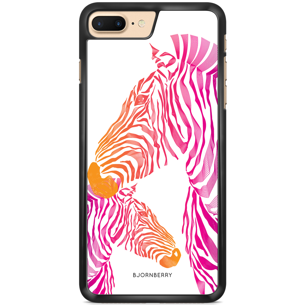 iPhone 7 Plus Case - Pink Zebras