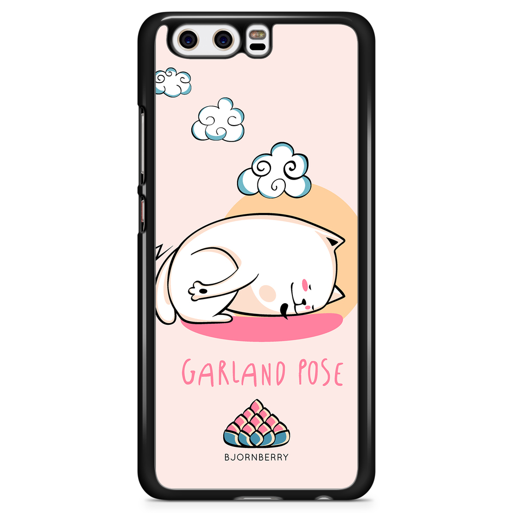 Huawei P10 Plus Case - Yoga Cat Garland