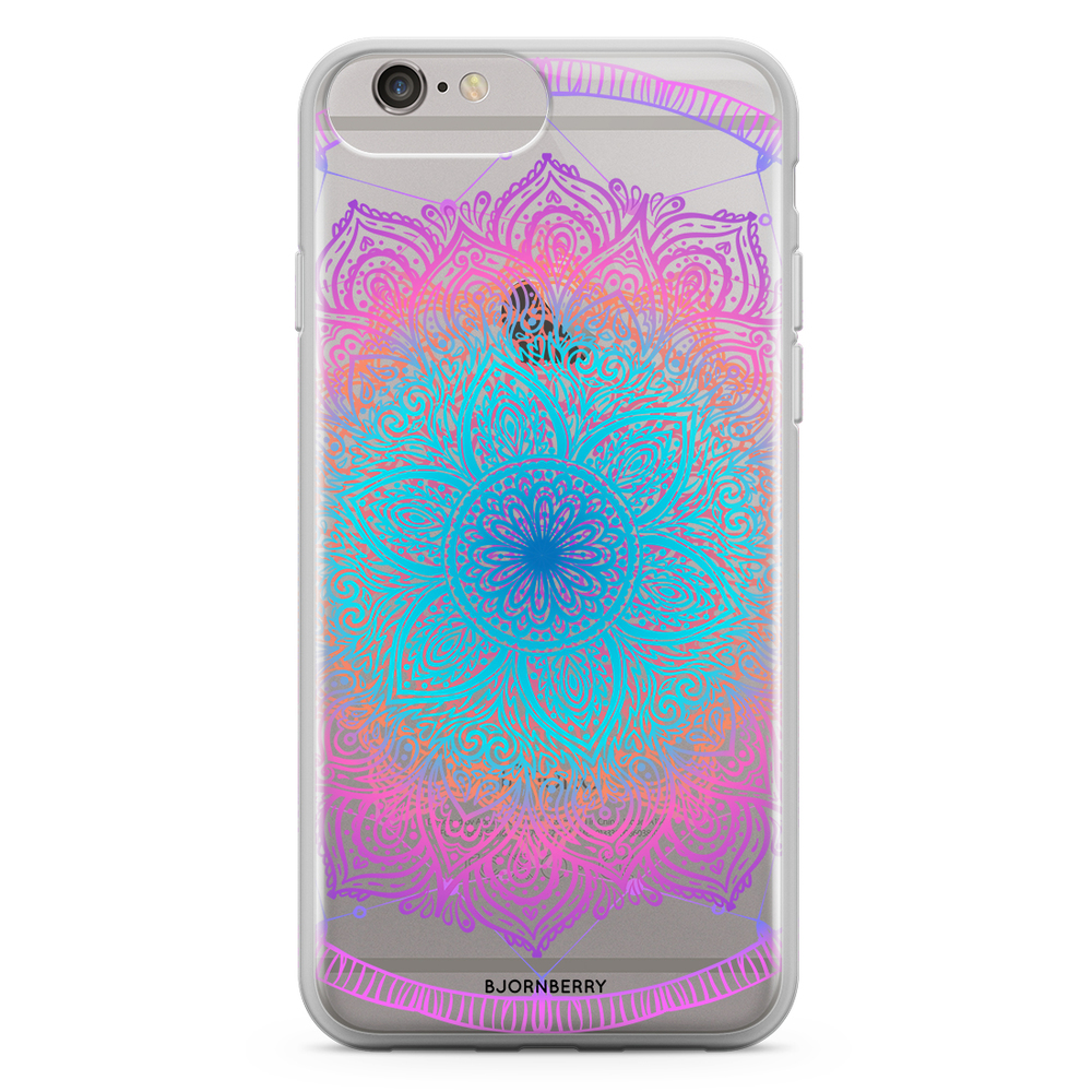 iPhone 6 Plus/6s Plus Fashion Case - Pastel Mandala