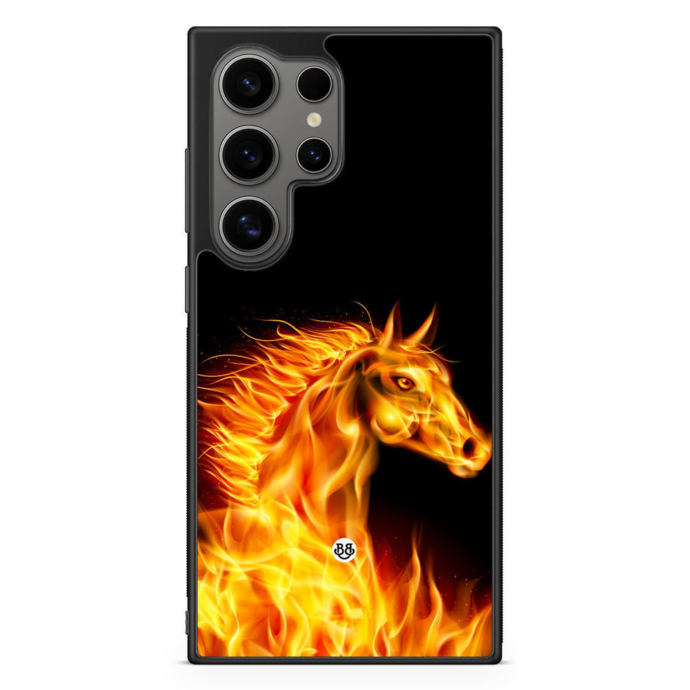 Samsung Galaxy S24 Ultra Case - Flames Horse