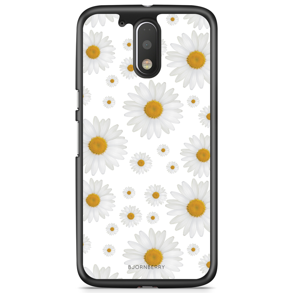 Moto G4/G4 Plus Case - Marguerite Pattern
