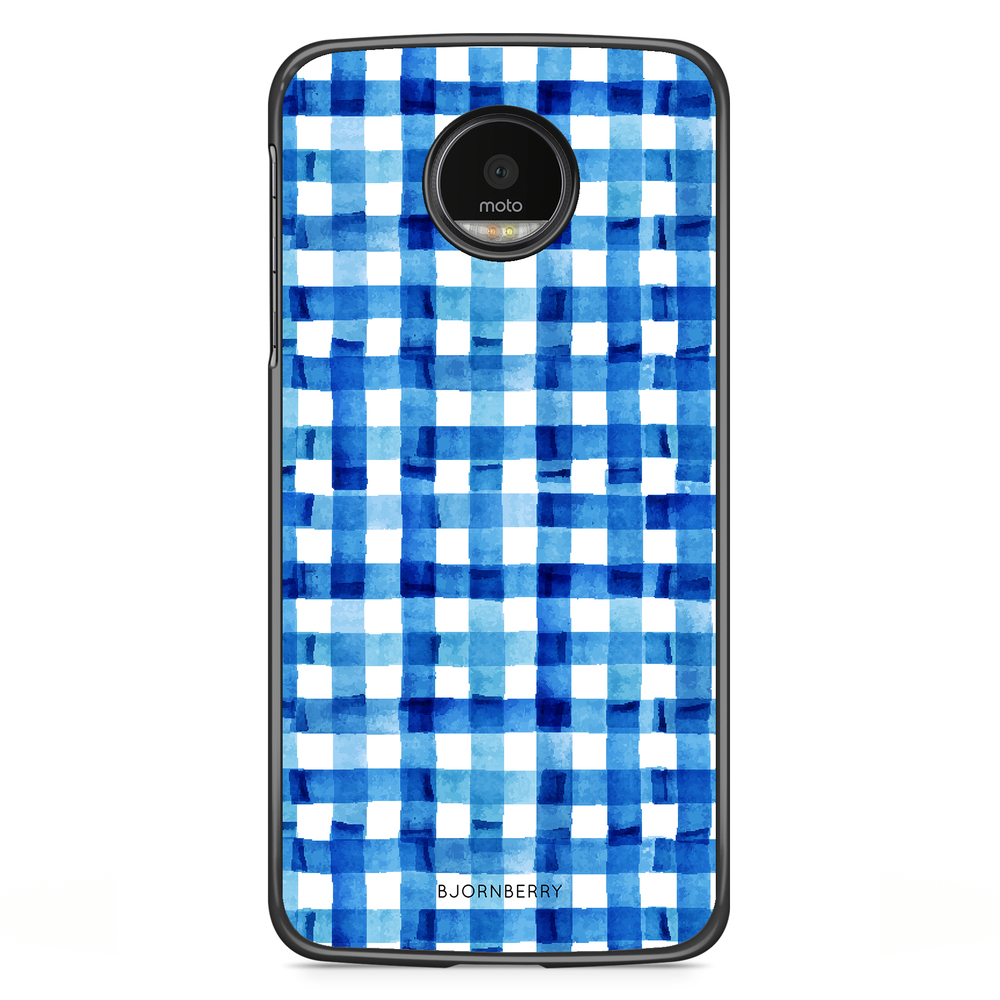 Motorola Moto G5S Plus Case - Blue Stripes