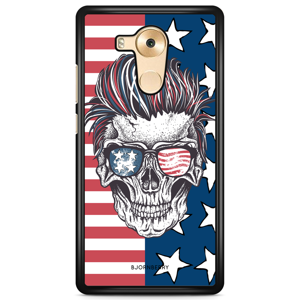 Huawei Mate 8 Case - USA Skull