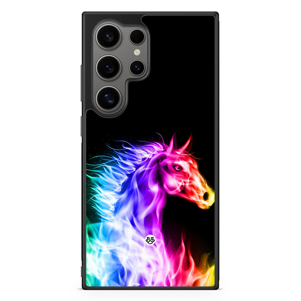 Samsung Galaxy S24 Ultra Skal - Flames Horse