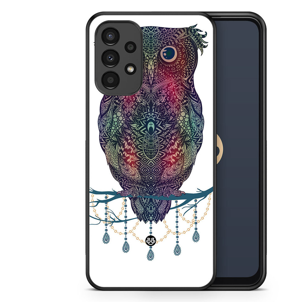 Samsung Galaxy A13 Case - Mandala Owl