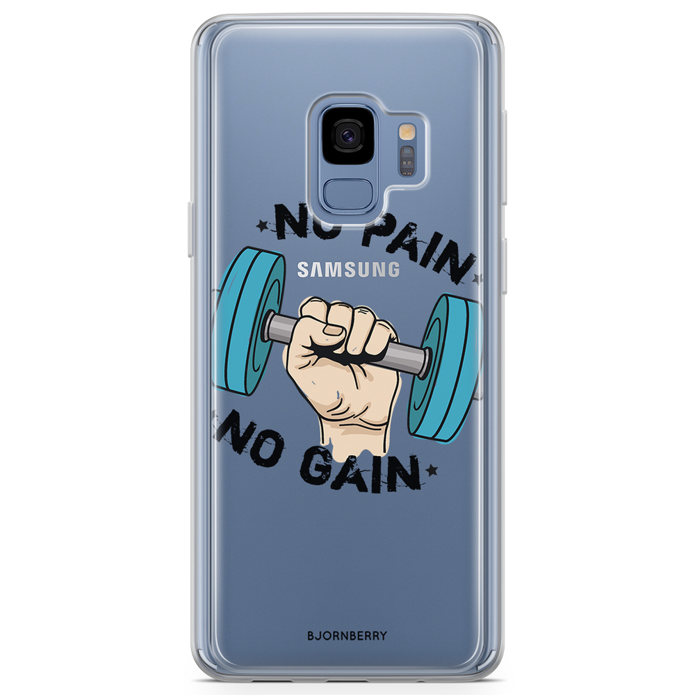 Samsung Galaxy S9 Fashion Case - No pain no gain