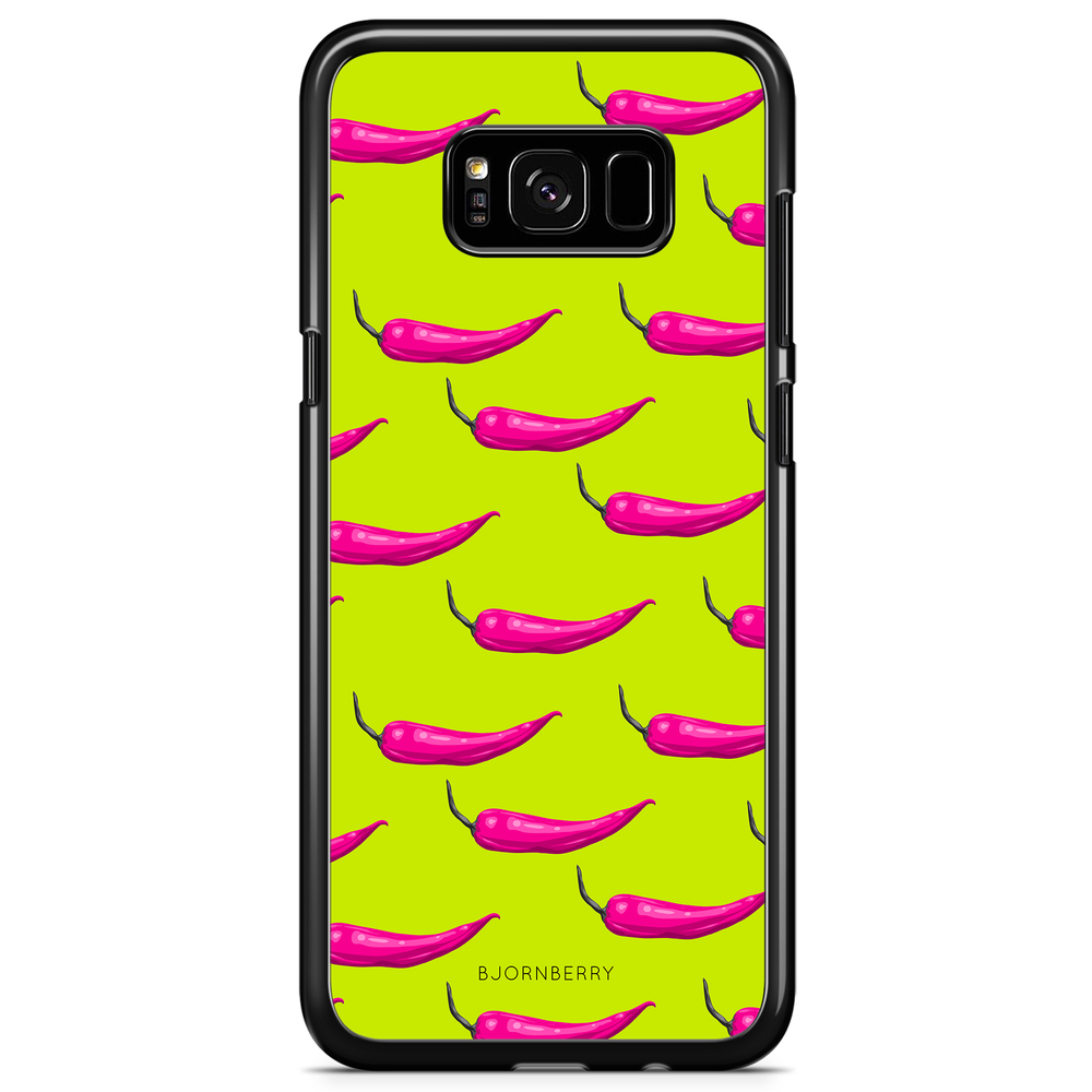 Samsung Galaxy S8 Plus Case - Chilli Pattern