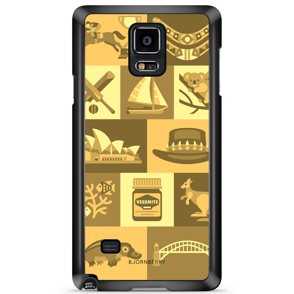 Samsung Galaxy Note 4 Case - Australian Pattern