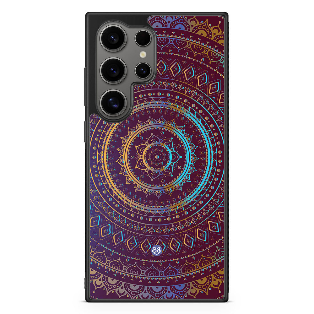 Samsung Galaxy S24 Ultra Case - Purple Mandala