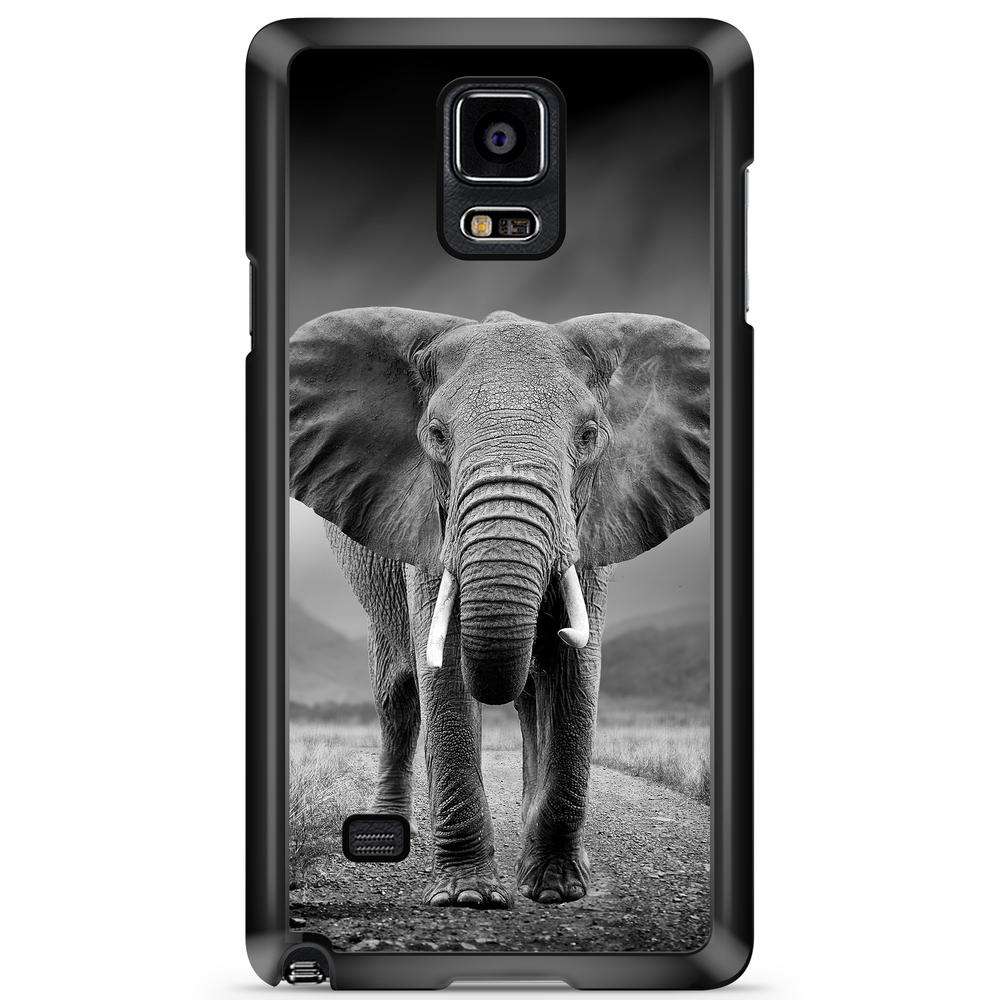Samsung Galaxy Note 4 Case - Black/White Elephant