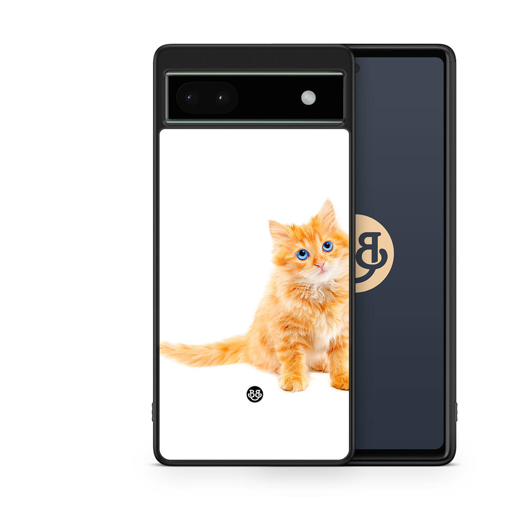 Google Pixel 6a Case - Small brown cat