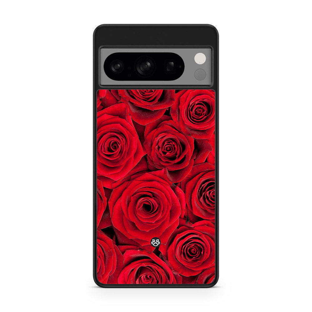 Google Pixel 8 Pro Case - Red Roses