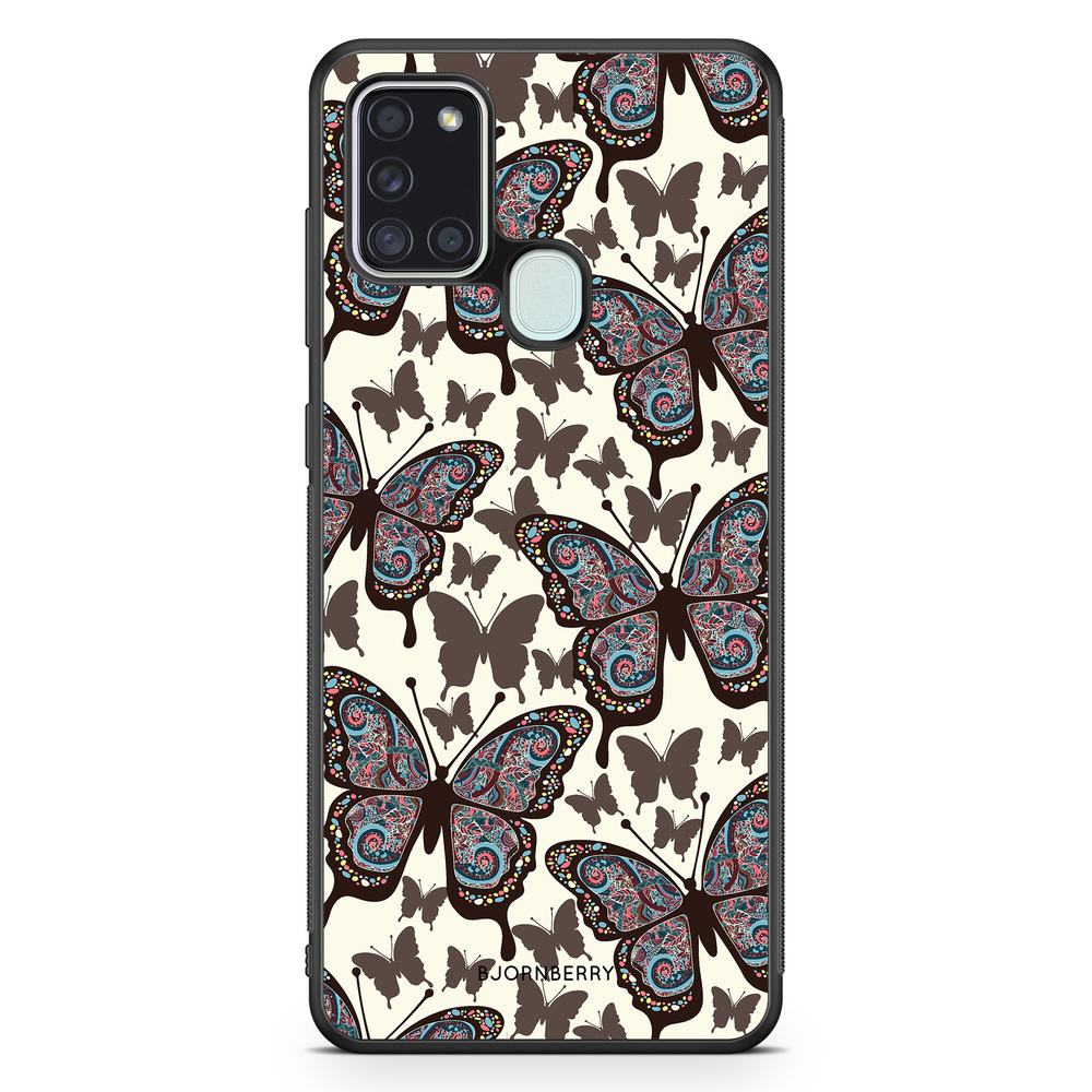 Samsung Galaxy A21s Case - Colorful Butterflies